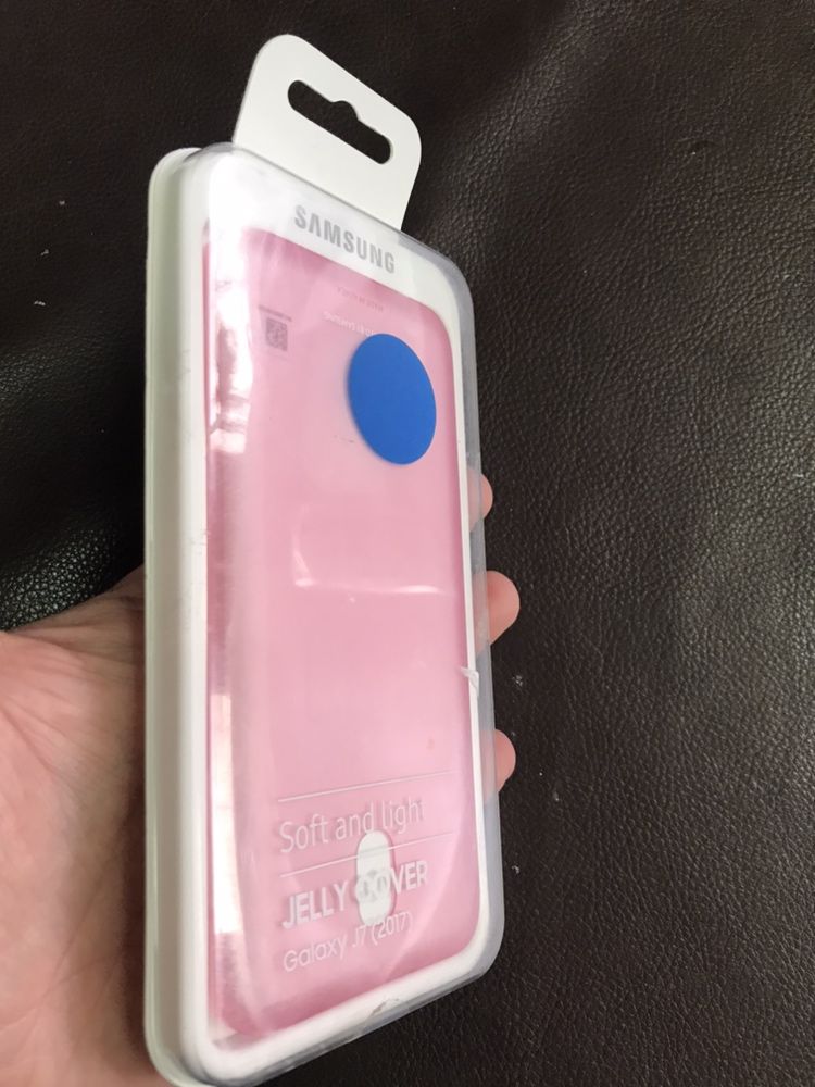Capa Galaxy J7 (2017) pink SELADA