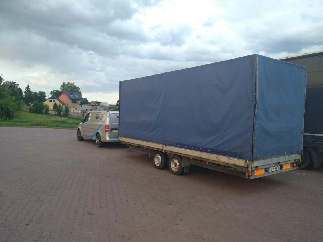 Przyczepa bww 6,2x2,25 dmc2700
