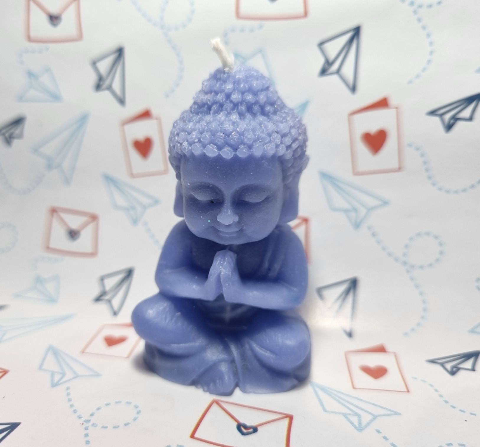 Pack 5 Velas Buda | 5 Tons de Azul | 50% off