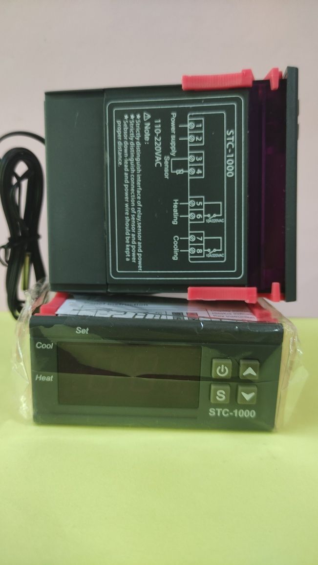 STC-1000, STC-3028, Інкубатор, електричний терморегулятор ( датчик тем