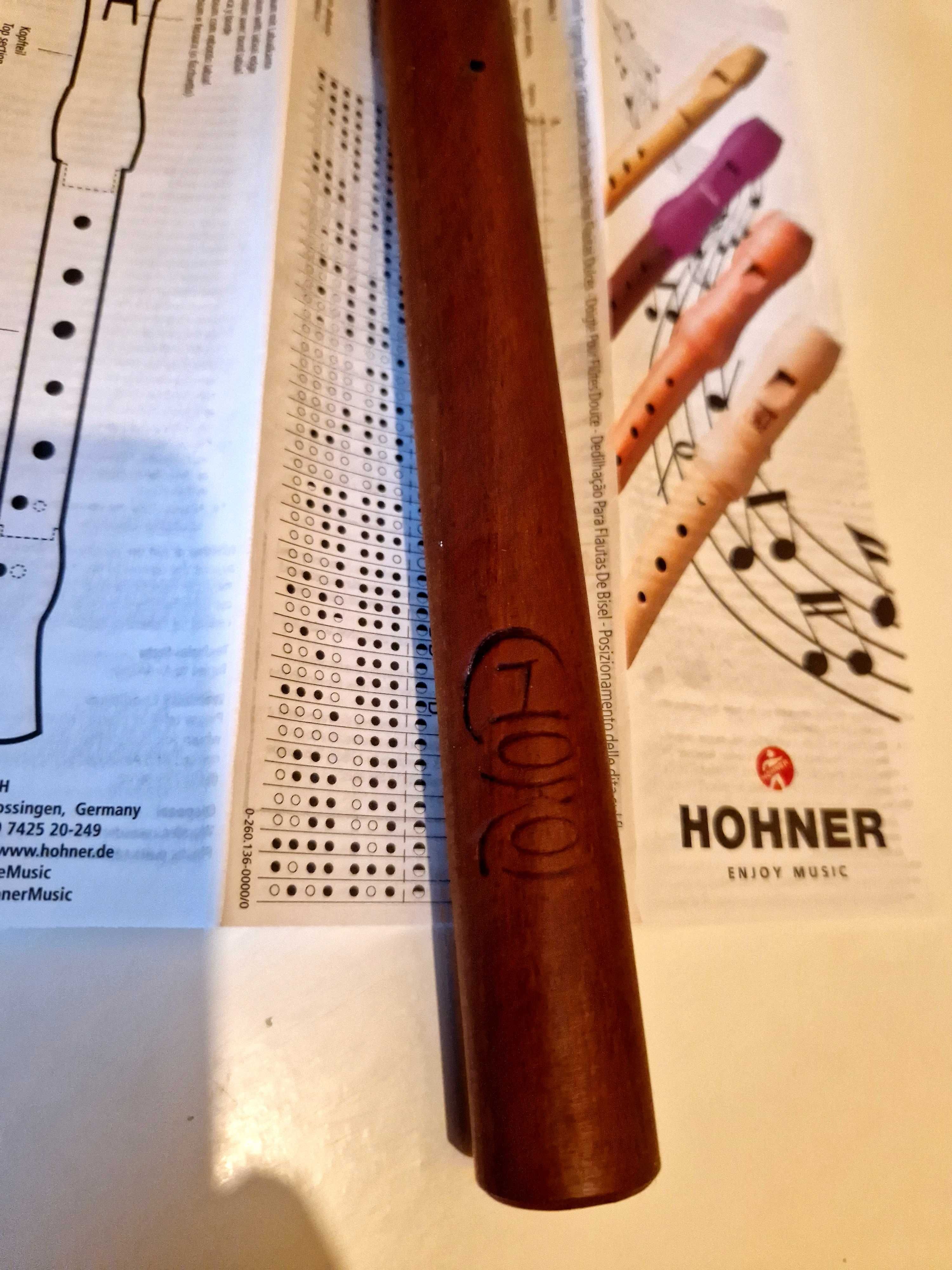 Flauta de bisel Hohner semi-nova