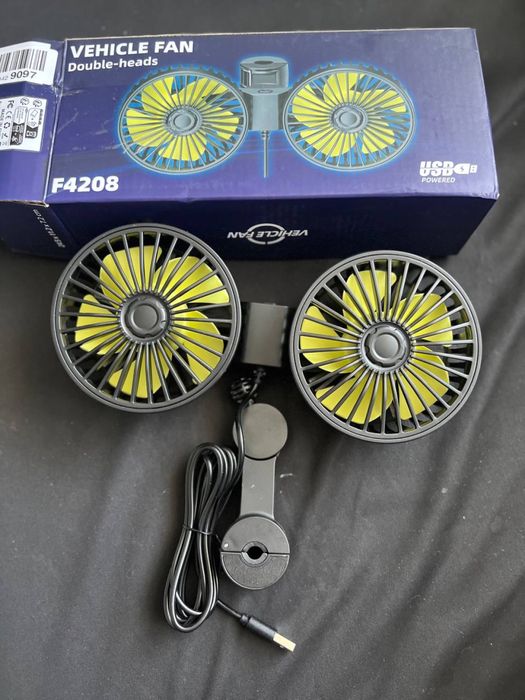 Автомобільний вентелятор vehicle fan USB