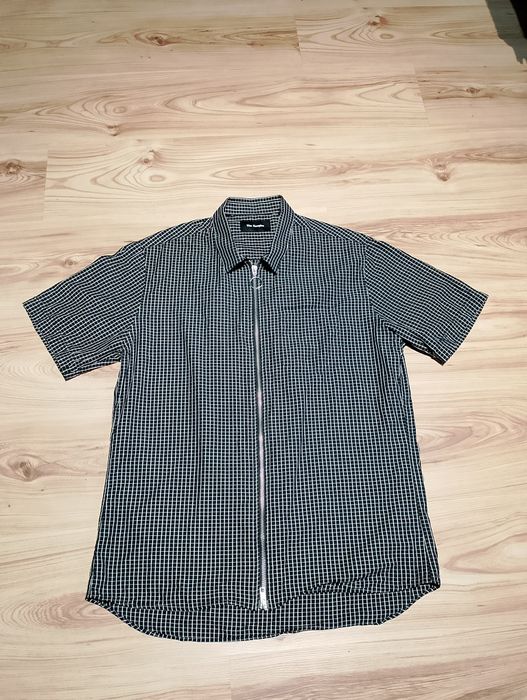 Czarna Męska Koszula W Kratkę The Kooples