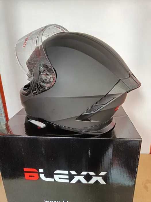 Kask Zamknięty BLENDA BLEXX czarny mat Homologacja rozmiar XXL