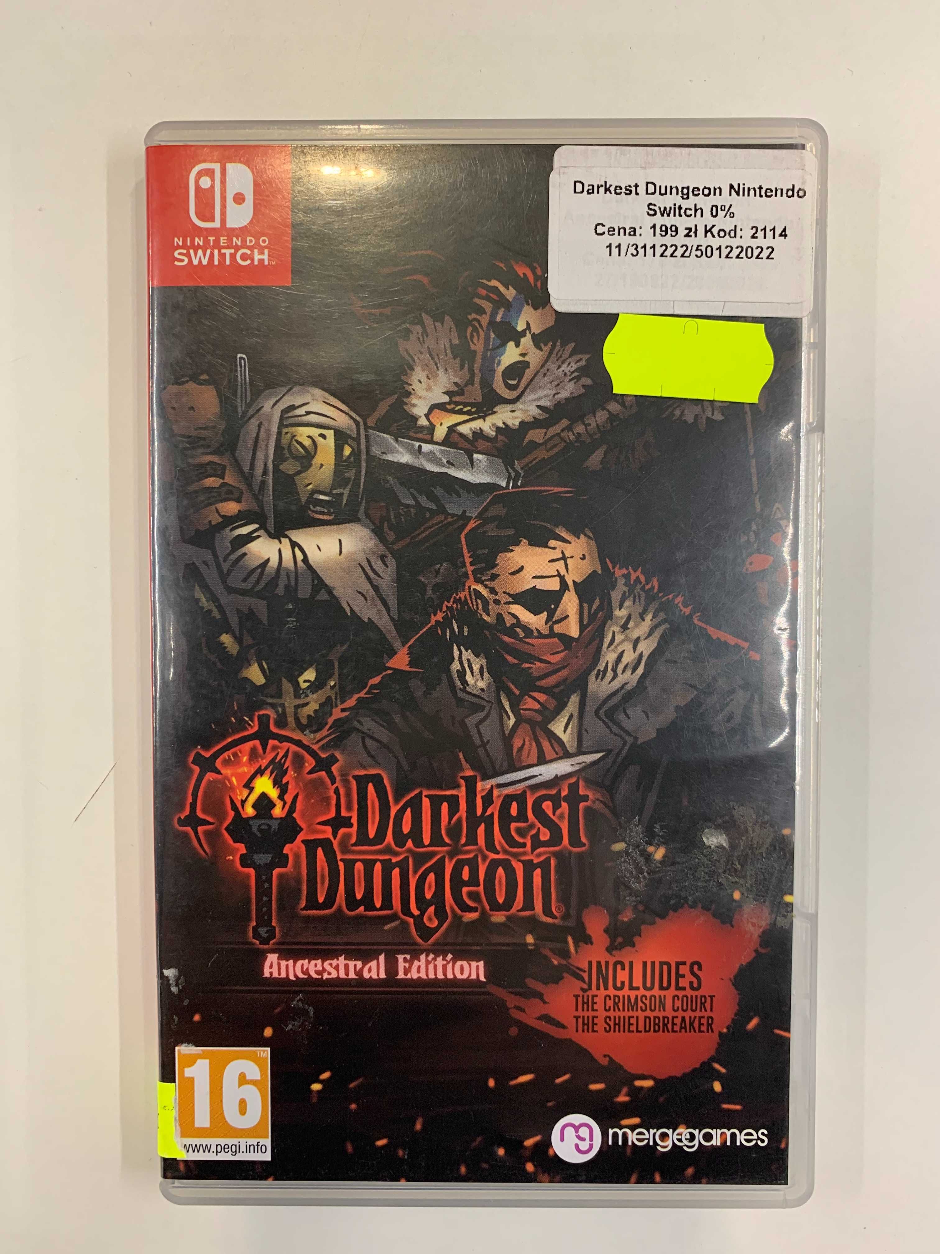 Darkest Dungeon Ancestral Edition Nintendo Switch