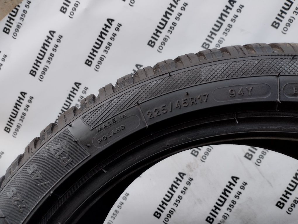 Шина 225/45 R 17 Kleber Quadraxer 3. Одне колесо. Розпаровка.