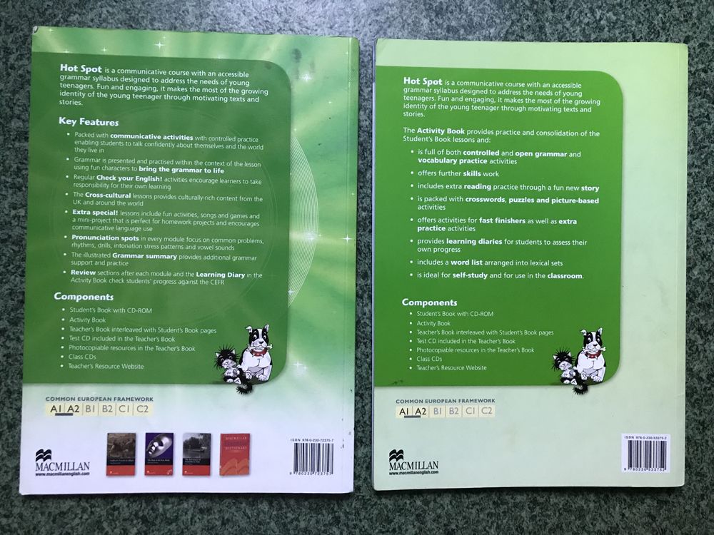 Hot Spot 2 Student's Book & Activity Book Macmillan (Colin Granger)