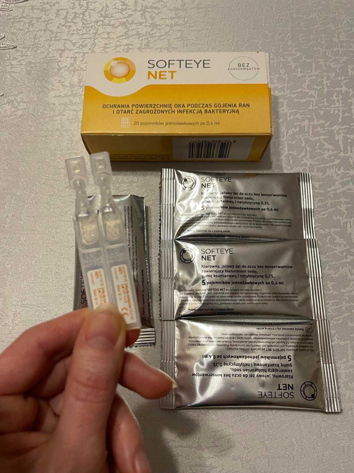 SOFTEYE NET żel do oczu 0,4 ml x 17 pojemników