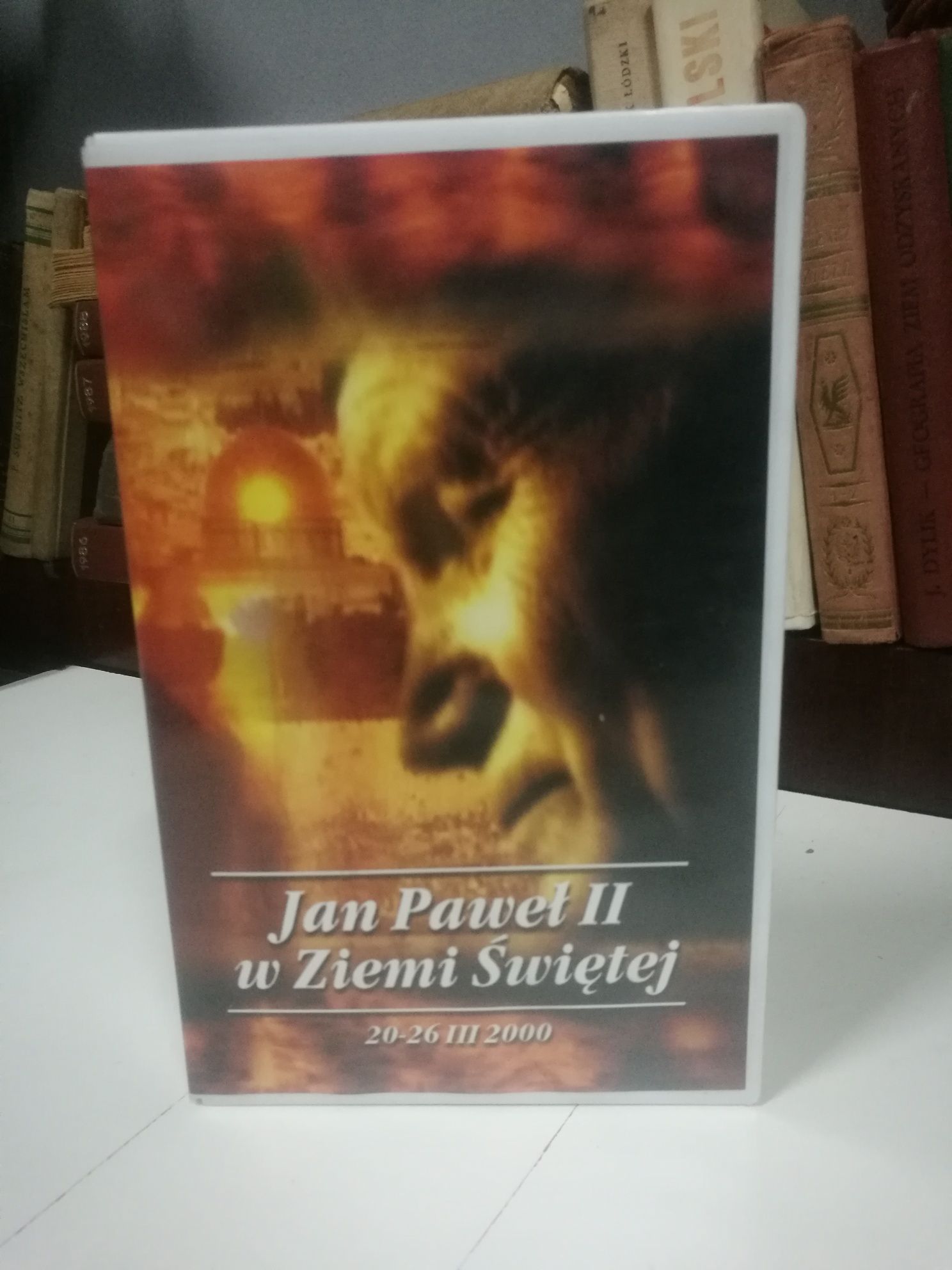 Kaseta VHS Jan Paweł II w Ziemi Świętej rok 2000