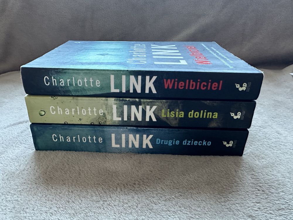 Lisia dolina Wielbiciel Drugie dziecko Charlotte Link książka kryminał