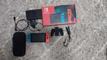 Nintendo Switch + 128GB + Gry + Torba ochronna