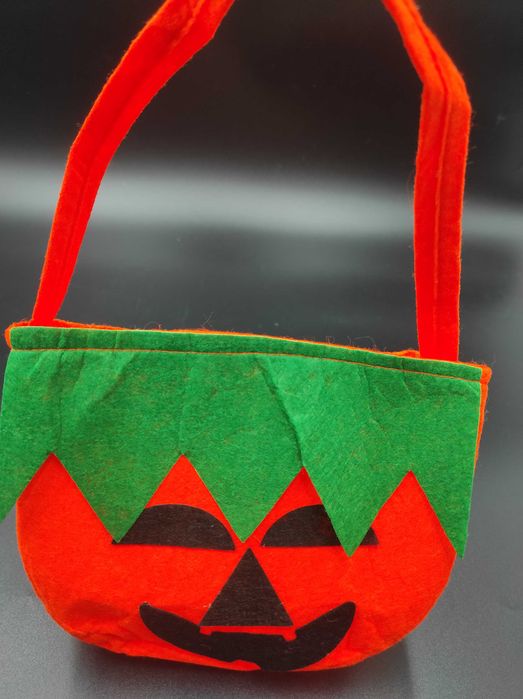 Torby z tkaniny na Halloween 3 szt