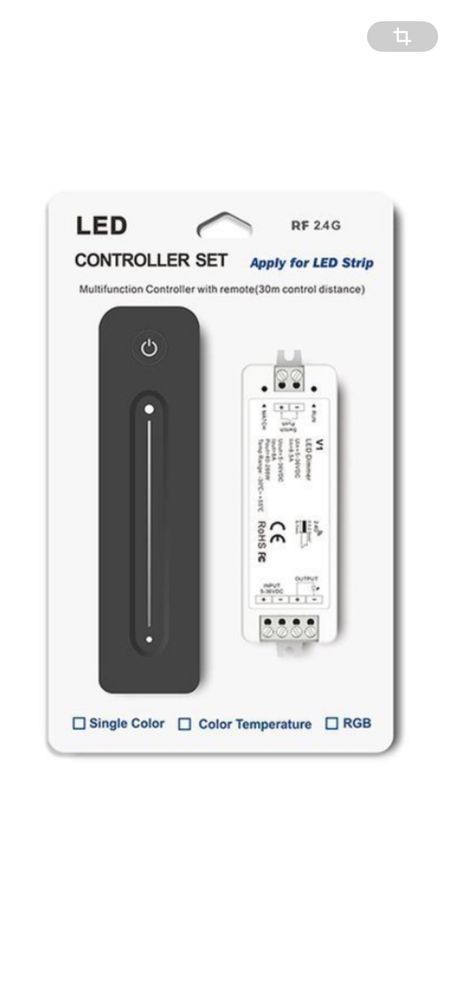 LED контролер DEYA 8A*1CH (R11+V1) з пультом — новий