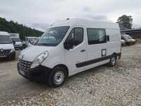 Renault Master Dystrybutor doka 7-osobowy Kamera Klima Dubel 2.3dCi-125KM Brygadówka  Dystrybutor doka 7-osobowy Kamera Klima Dubel 2.3dCi-125KM Brygadowka