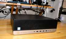 HP EliteDesk - HexaCore i7 4.60Ghz - 32GB DDR4 - UHD - Nvme+HDD C/Novo