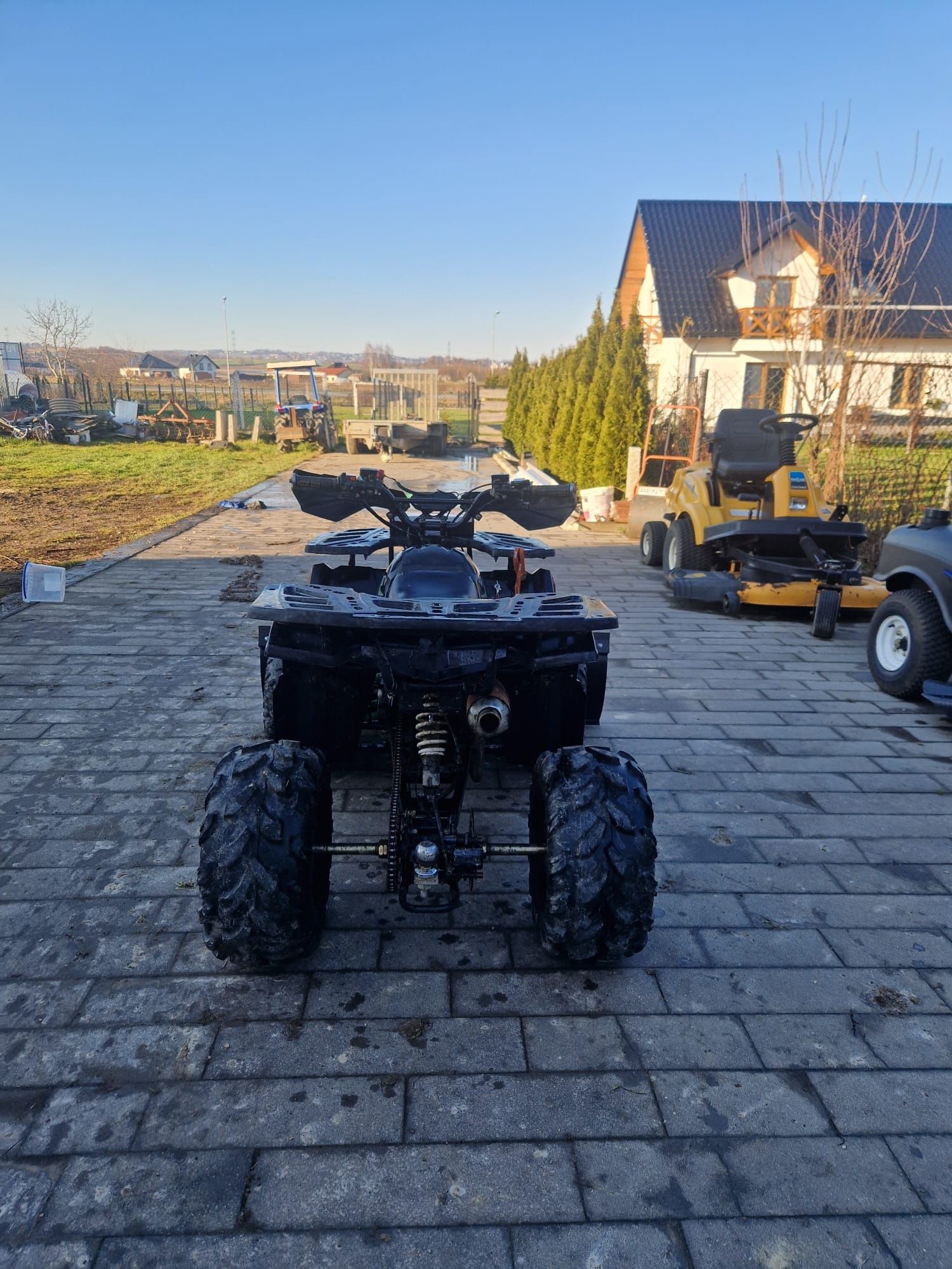 Quad Xtr 150 odśnieżarka pług do śniegu