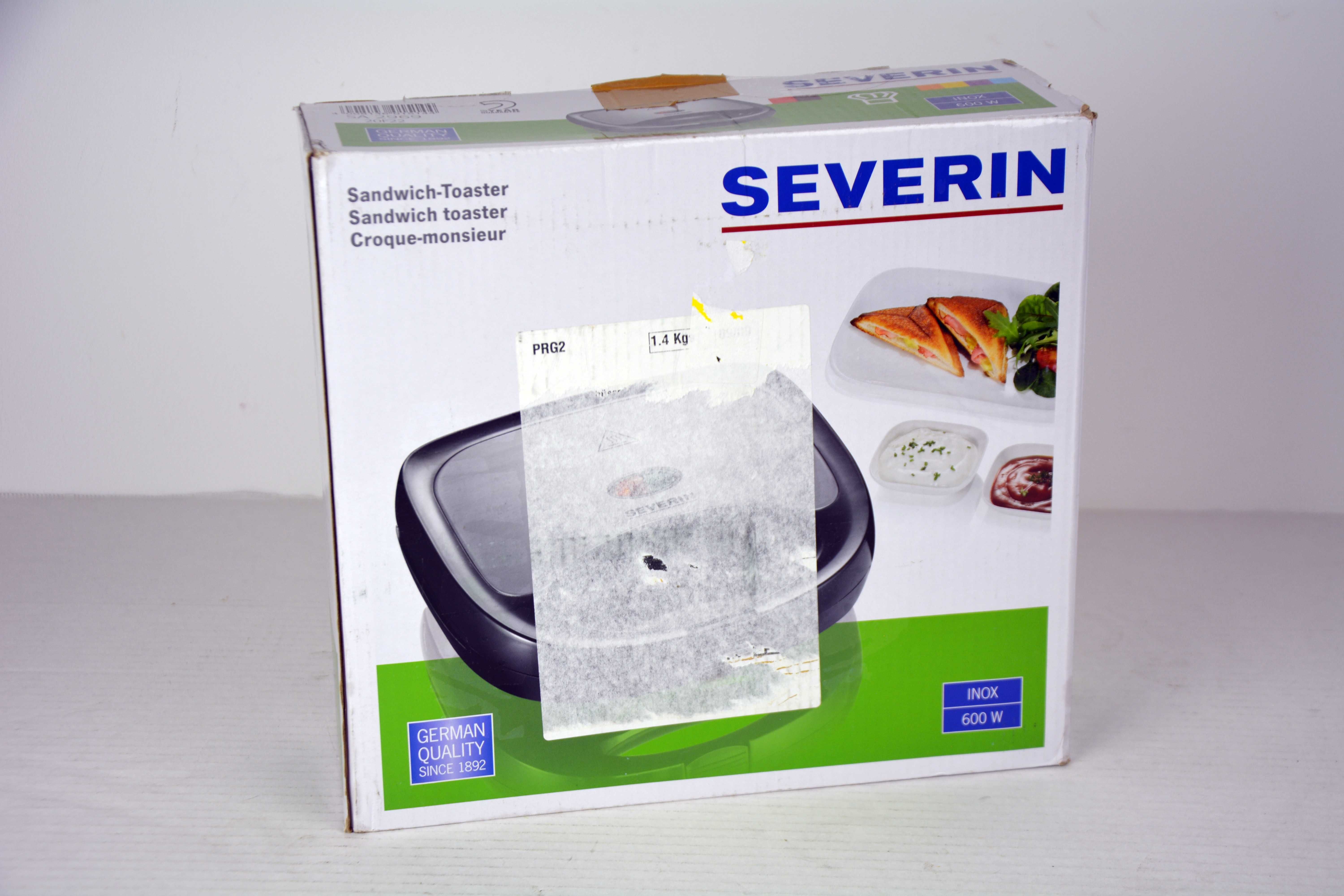 Opiekacz Severin SA2969 srebrny/szary 600 W