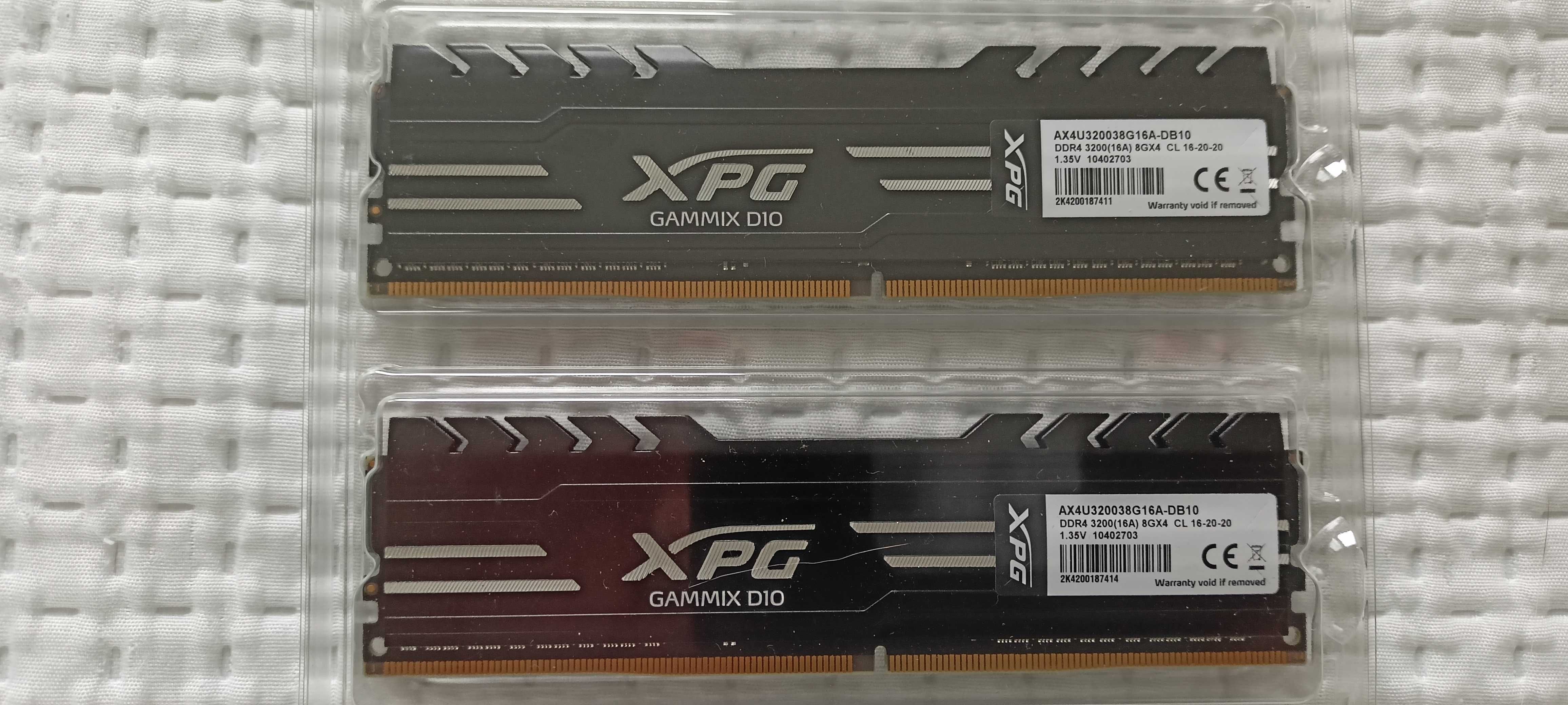 Pamięć RAM DDR4 Adata 16GB (2x8GB) 3200MHz CL16 XPG Gammix D10