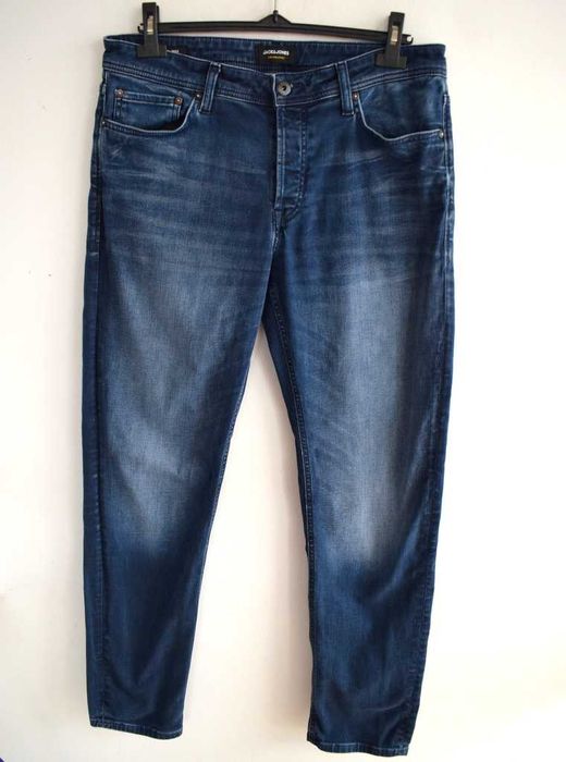 Jack&Jones tapered Mike  jeansy spodnie w34 l34 xl