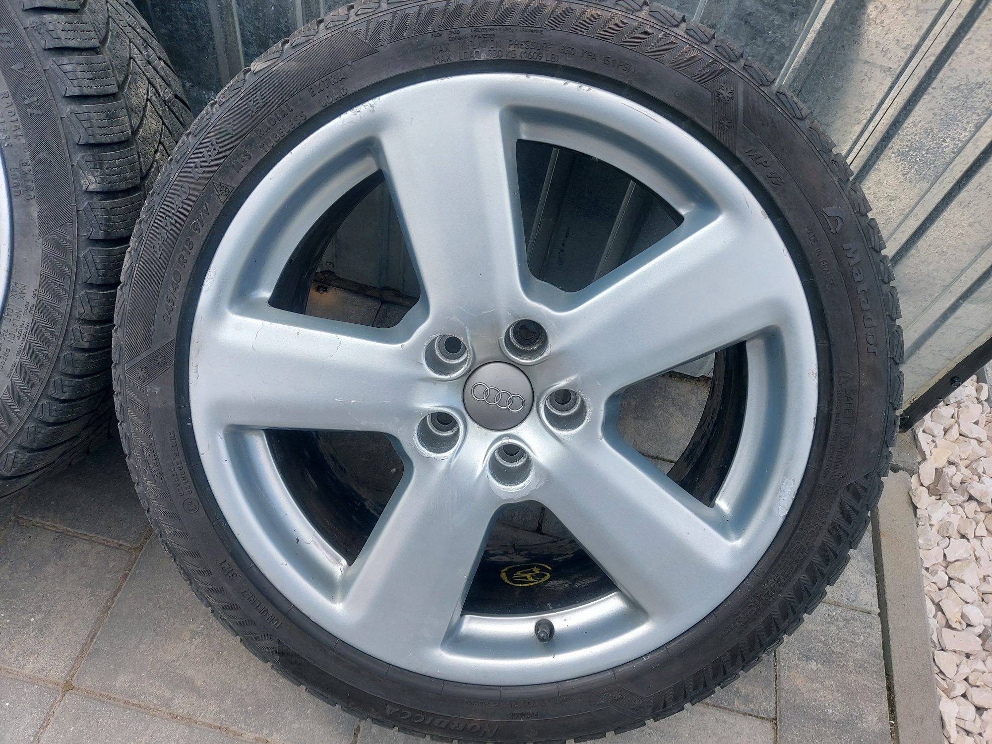 Alufelgi 18" 5x112 Audi A6 C6 Opony 245/40r18