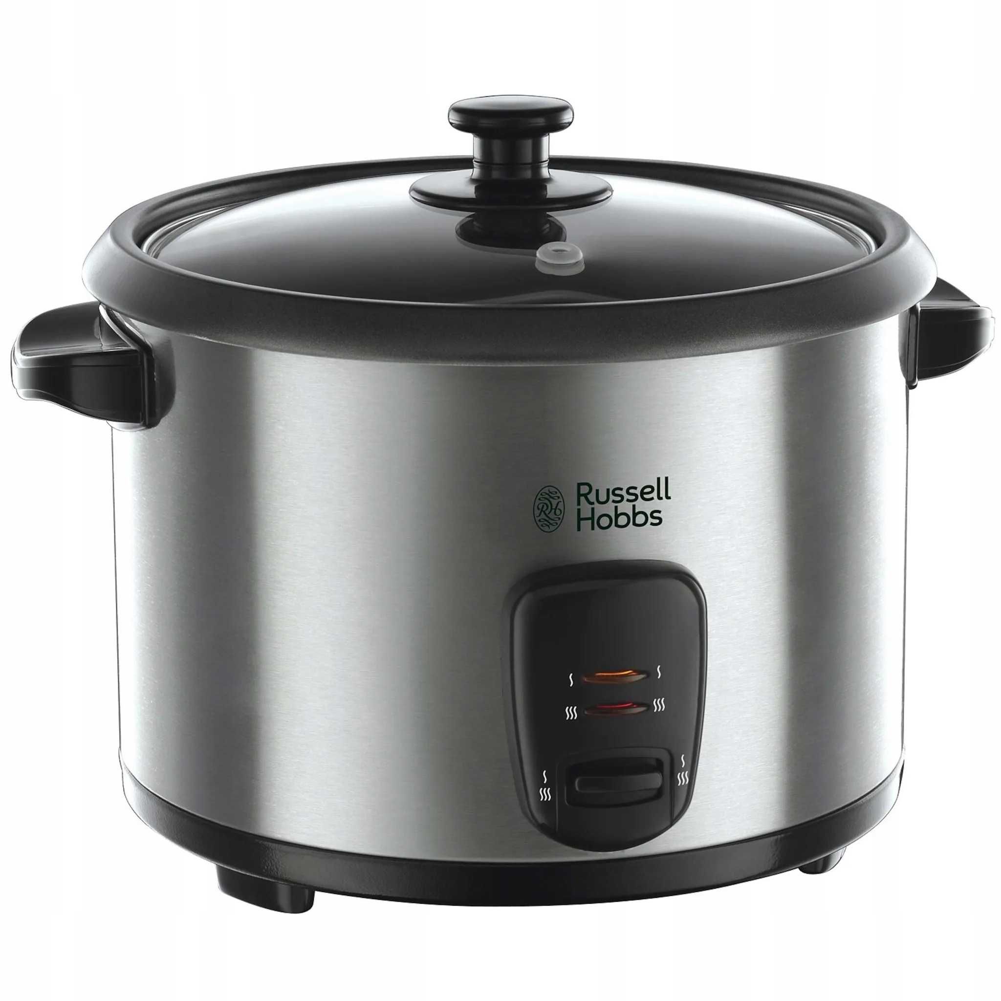 Garnek elektryczny Garnek do ryżu Russell Hobbs  1,8 l szary 700 W