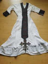 Коллекционное платье Habesha Kemis эфиопский праздничный женский наряд