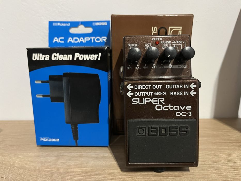 Boss Octave OC-3 + zasilacz PSA230S