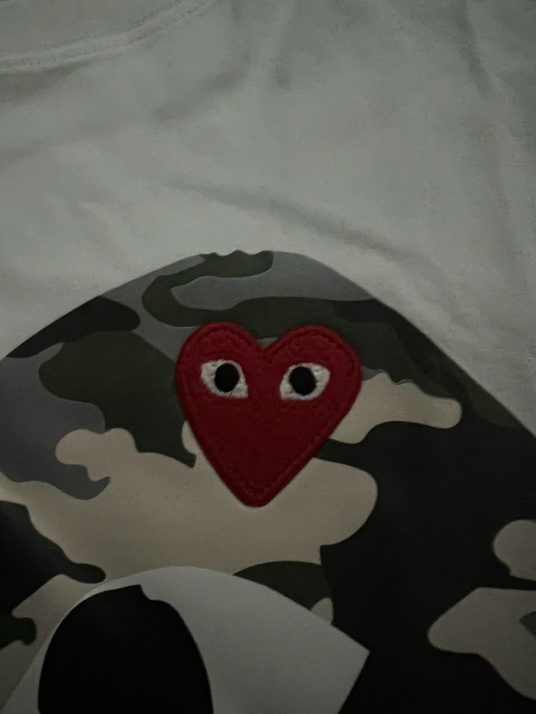 Футболка Play Comme des Garcons CDG КДГ