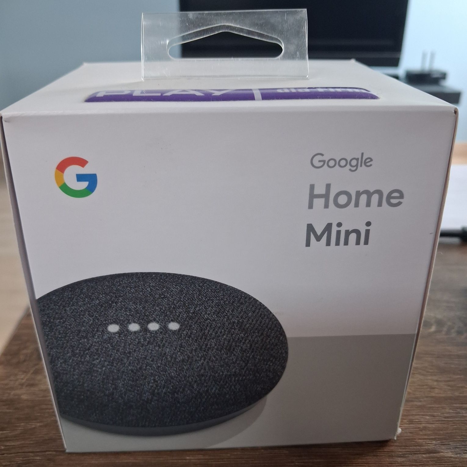 Głośnik inteligentny Google Home Mini sterowany głosem
