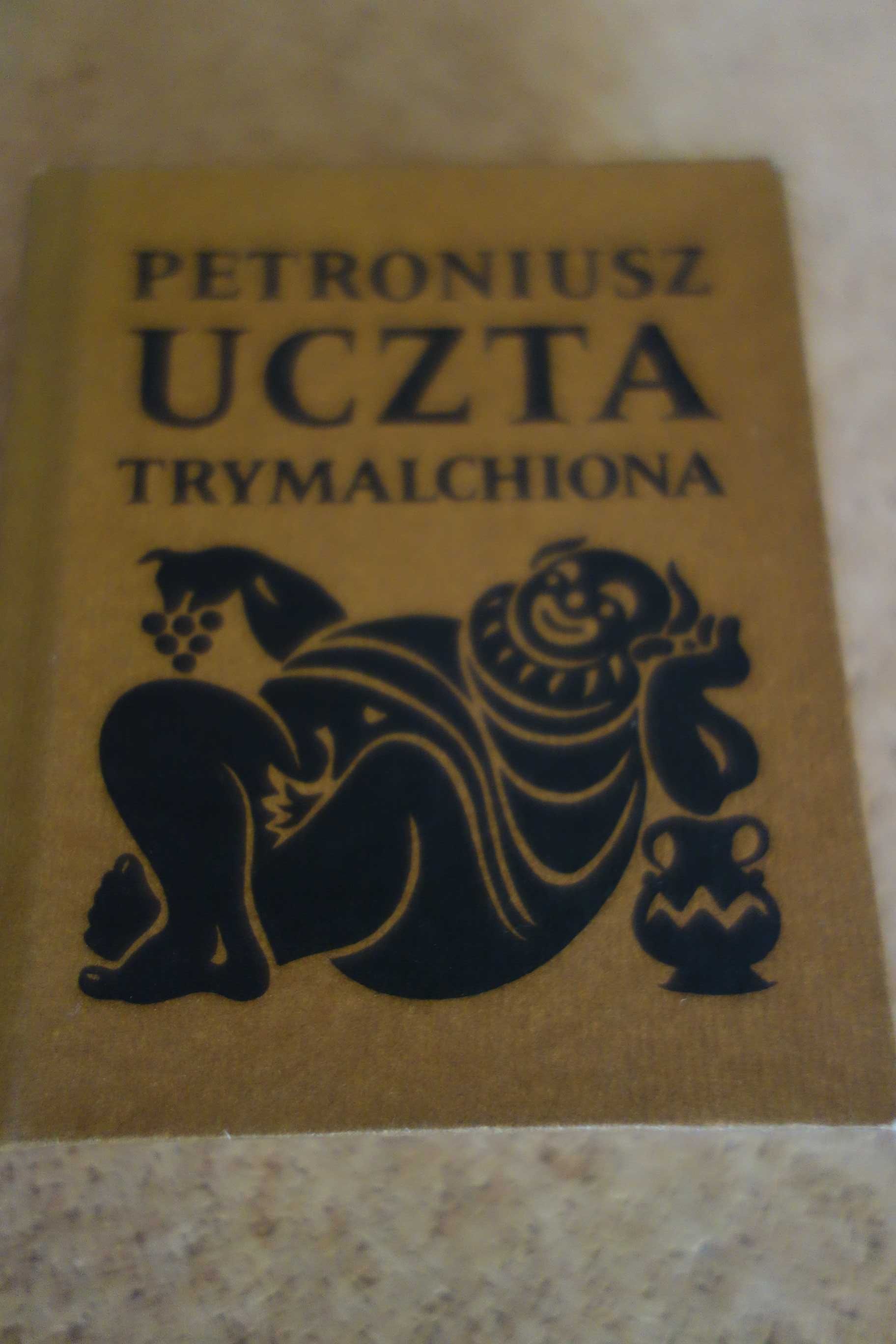 PRL miniaturka mała książeczka Uczta Trymalchiona