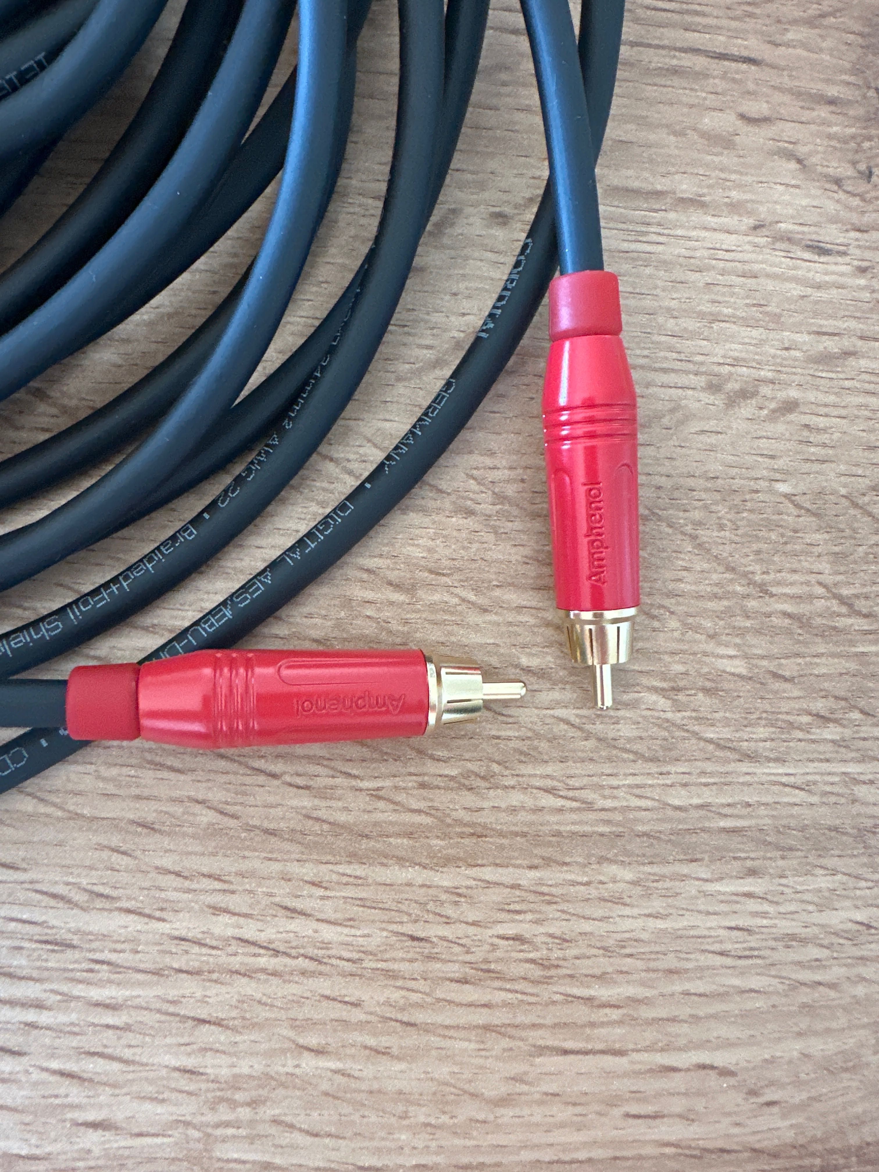 Kabel RCA - RCA Cordial CDMX 234 Amphenol 2 metry AES EBU DMX