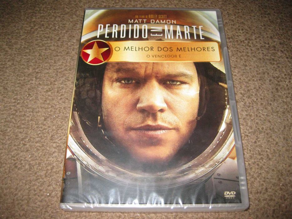 DVD "Perdido em Marte" com Matt Damon/Selado!
