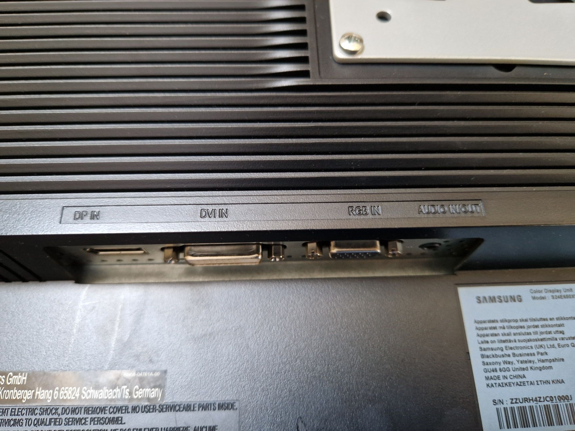 Monitor Samsung S24E650XW