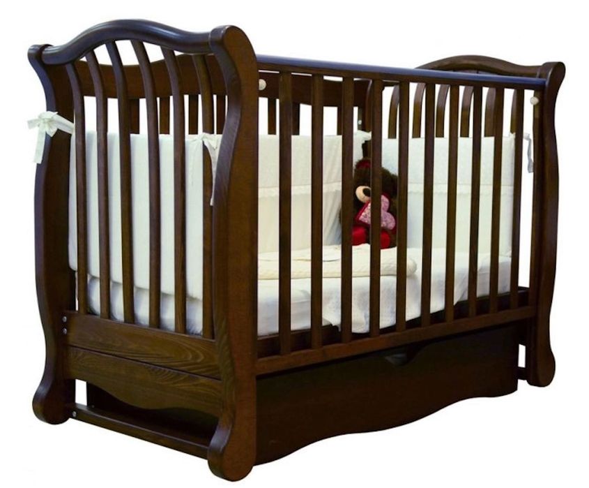 Дитяче ліжко Piccolino Felicita горіх