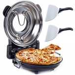 Piec do pizzy Riwall RP-01 – 420°C, kamień, łopatki, 1200W