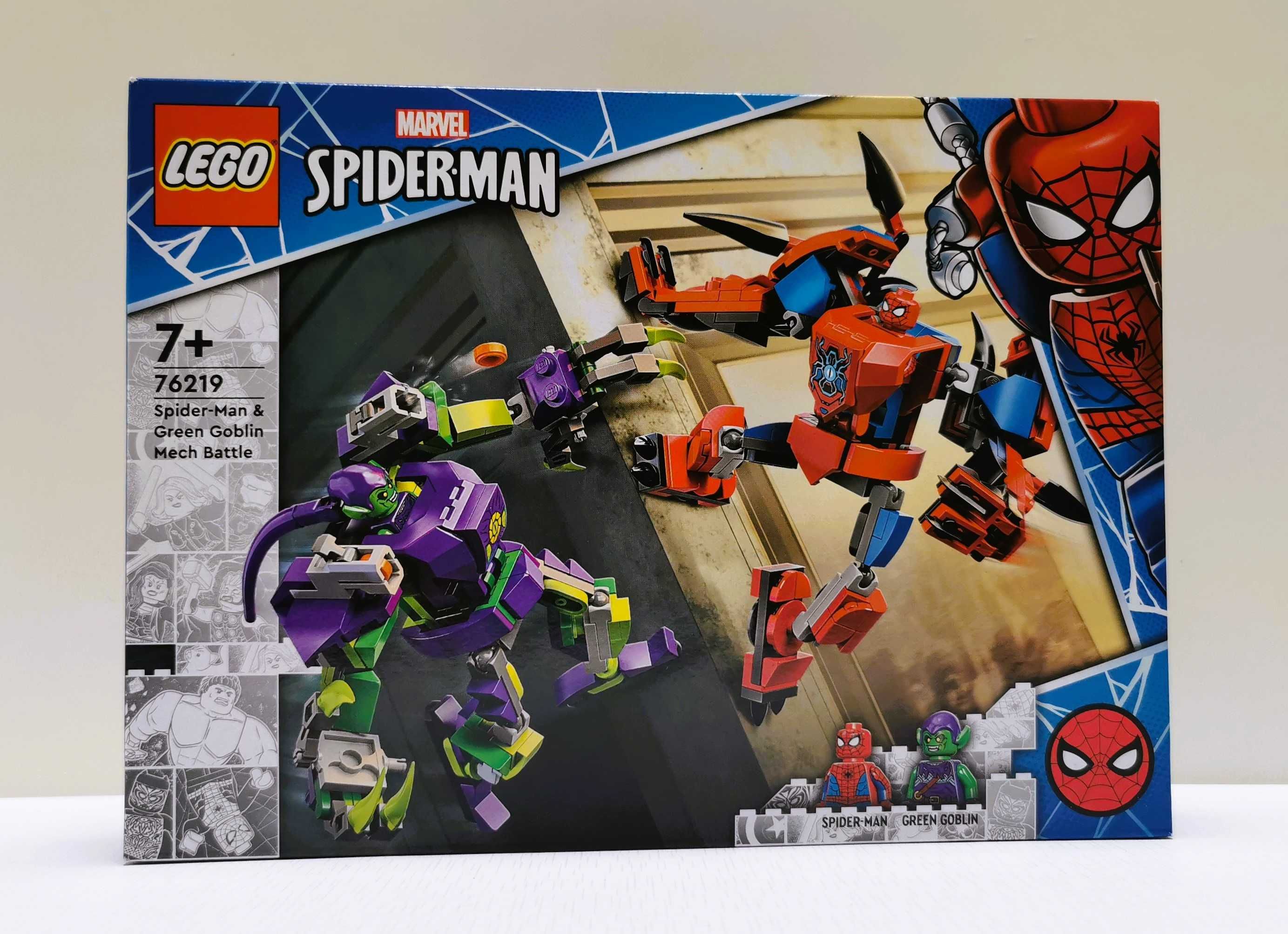LEGO Marvel 76219- Bitwa mechów Spider-Mana i Zielonego Goblina