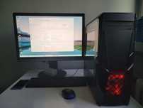 Komputer z monitorem i3-10100F/32GB DDR4/GTX 1060/SSD+HDD/WIN10