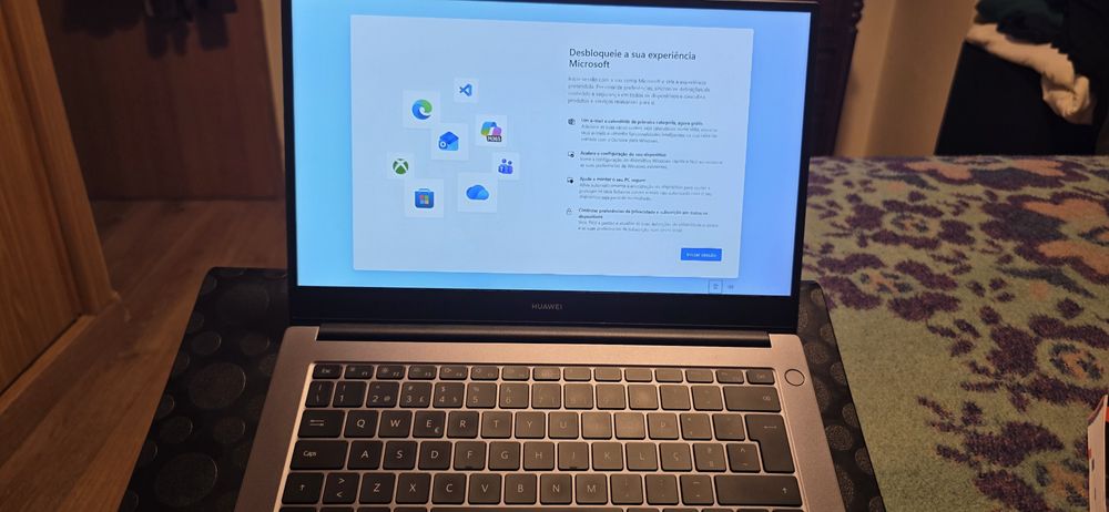 Portátil Huawei Matebook D14 R5/8GB/512GB SSD NVME/14,  impecavel