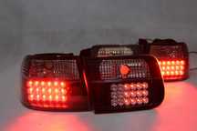 Lampy tył tylne Honda Civic 5 V 92-95 3D HB LED BLACK TUNING NOWE!