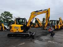 JCB 86C-2 rototilt  4030MTH 2020R klimatyzacja koparka gąsienicowa 8 ton