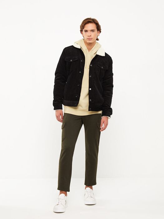 LC Waikiki вельветова, зимова куртка, шерпа, бомбер