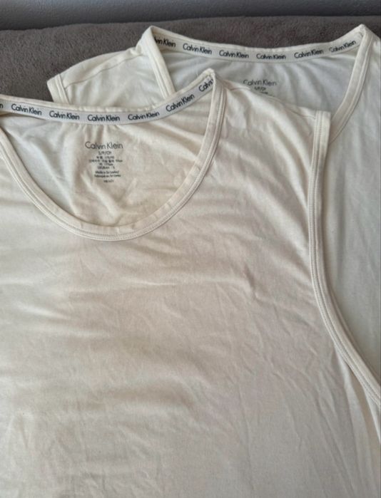 2 pak podkoszulek bez rękawów Calvin Klein