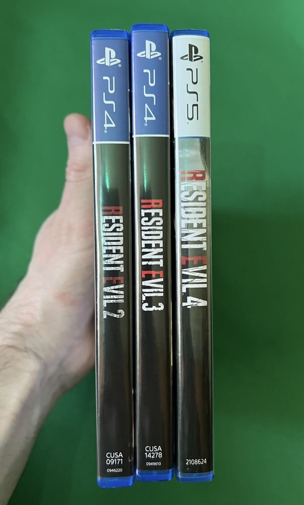 Колекція Resident evil 2, 3, 4 на PS4/PS5, рос повна озвучка