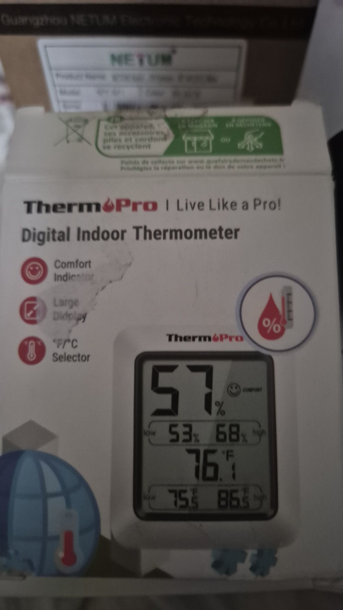 Termometr Higrometr ThermpoPro