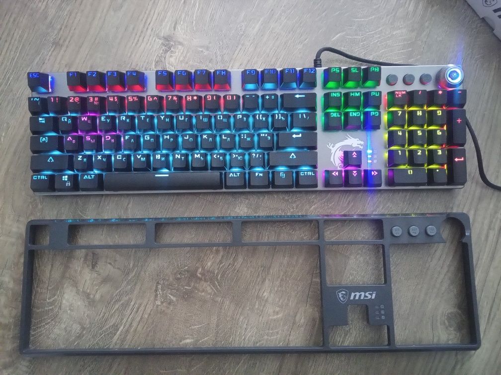 Ігрова клавіатура лавіатура MSI FORGE GK310 Mechanical Red Switches Bl