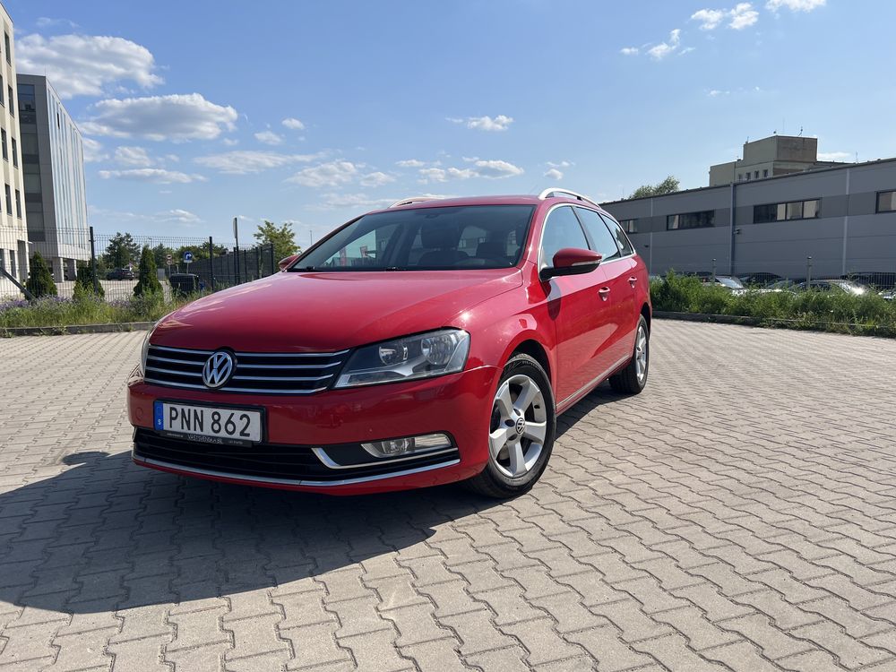Volkswagen Passat B7 2.0 TDI 140 KM. 2014 rok