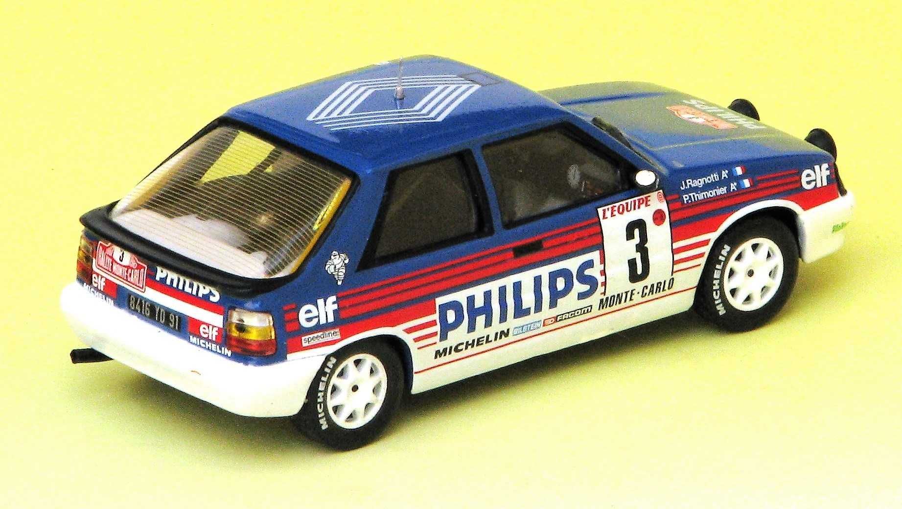 Alpine A310 Renault 11 Turbo Monte Carlo 1/43