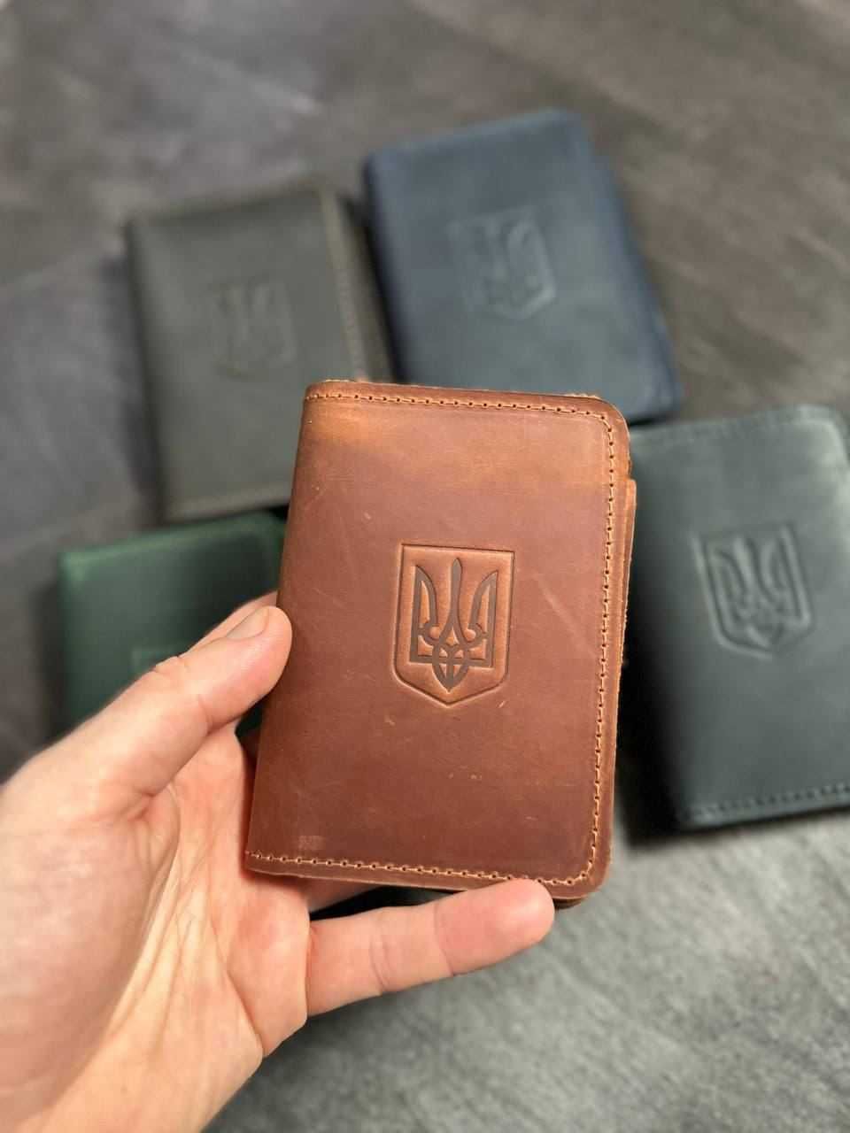Обкладинка гаманець на посвідчення УБД. Обложка на УБД
