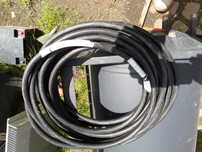 Kabel ziemny, drut 5x6 mm miedziany ok 12 m.