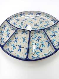 Półmisek ceramiczny/ talerz na bakalie Ceramika Artystyczna
